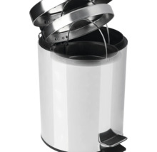 Kovový odpadkový kôš s vyberateľnou vnútornou nádobou