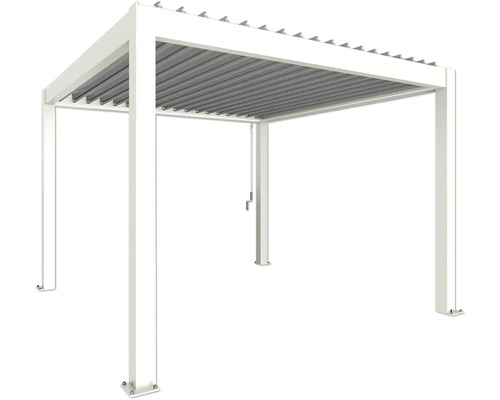 Pergola s lamelovou strechou
