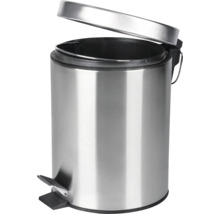 Oceľový odpadkový kôš s otvoreným vekom