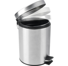 Kovový odpadkový kôš s otváracím vekom