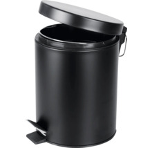 Otvorený okrúhly odpadkový kôš s pedálom