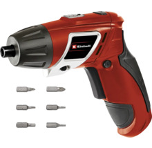 Akumulátorový skrutkovač s bitmi