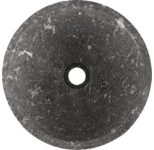 Okrúhle umývadlo na dosku z prírodného kameňa s odtokom