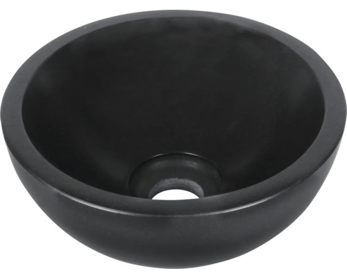 Okrúhle umývadlo na dosku z kameňa