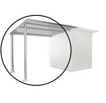 Kovový prístrešok na zakrytie vozidiel