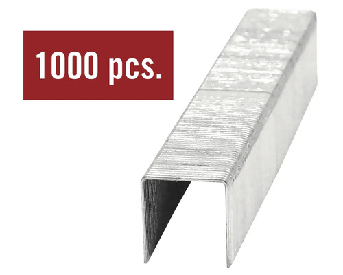 Kovové zošívacie sponky, 1000 kusov