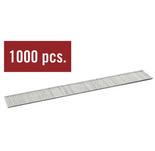 Pásikové klince v zásobníku s údajom 1000 kusov