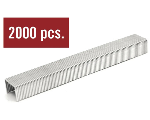 Blokové zošívacie sponky, 2000 kusov