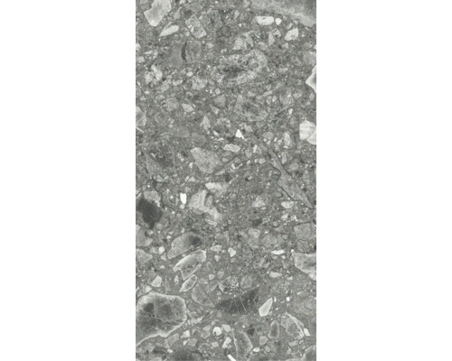 Sivá keramická dlaždica s kamenným vzorom