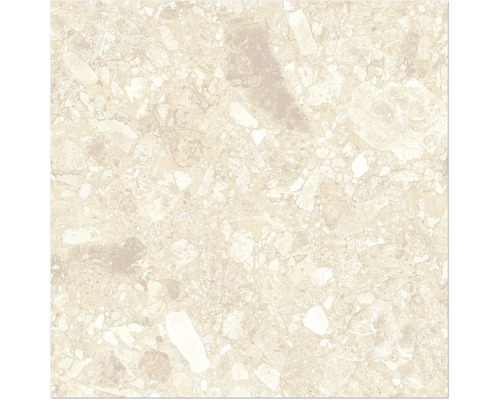 Béžová porcelánová dlaždica so vzhľadom mramoru