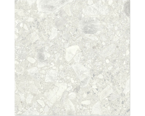 Sivá podlahová dlaždica s kamenným dekorom