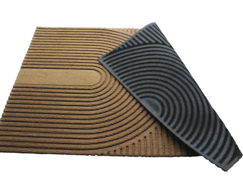 Rohožka so vzorom prúžkov a protišmykovou podložkou