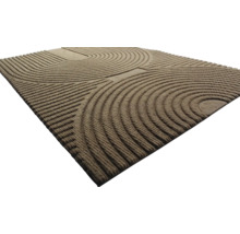 Rohožka s drážkovaným vzorom