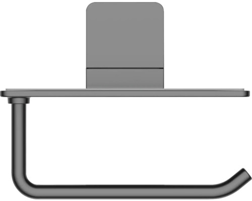 Držiak toaletného papiera s poličkou