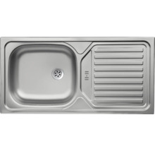 Nerezový drez s odkvapkávacou plochou