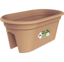 Kvetináč na upevnenie na zábradlie