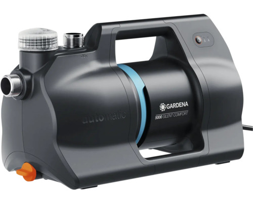 Domáca vodáreň Gardena 5000 SilentComfort na zavlažovanie záhrady a zásobovanie domácnosti vodou