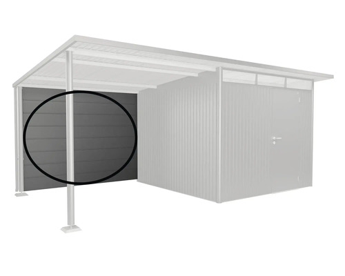 Stenový prvok pre záhradný domček