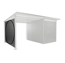 Bočný stenový prvok pre záhradný domček alebo prístrešok pre auto