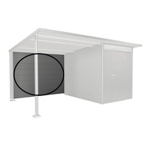 Bočná stena pre záhradný domček z dreva