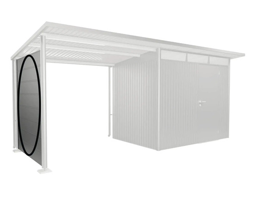 Bočný stenový prvok pre záhradný domček