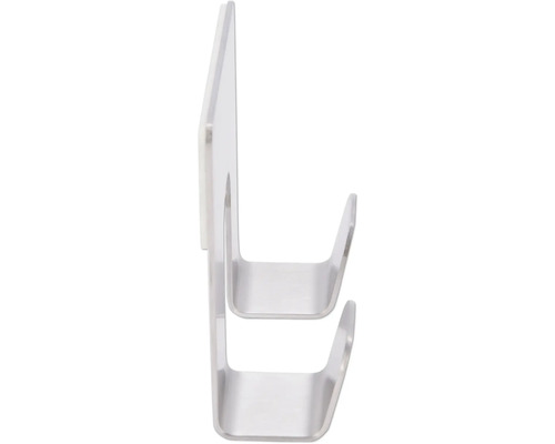 Dvojitý držiak na uteráky na montáž na stenu