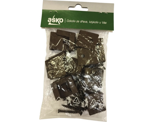 Upevňovacia súprava so skrutkami v obale