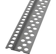 Omietkový profil s otvormi na vystuženie hrán