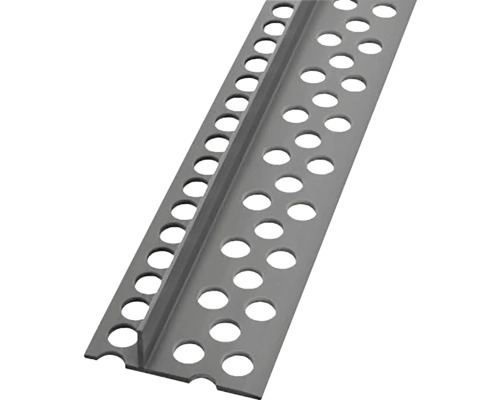 Omietkový profil s otvormi na vystuženie hrán