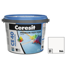 Ceresit CE 40 Aquastatic Premium Flex škárovacia hmota 1-8 mm vo vedre, 2 kg
