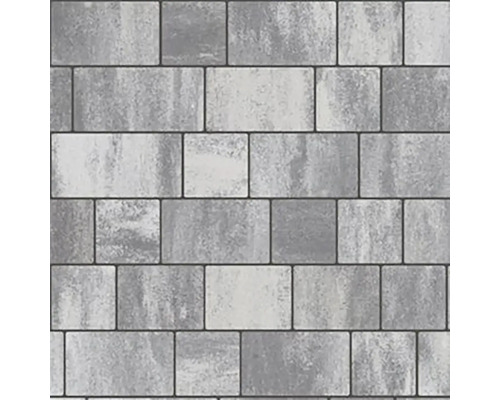 Obdĺžnikový vzor dlažobných kociek