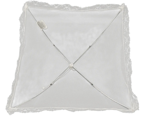 Sieťka proti hmyzu s čipkou pre detské postieľky