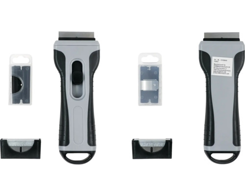 Sada škrabky na sklo s náhradnými čepeľami