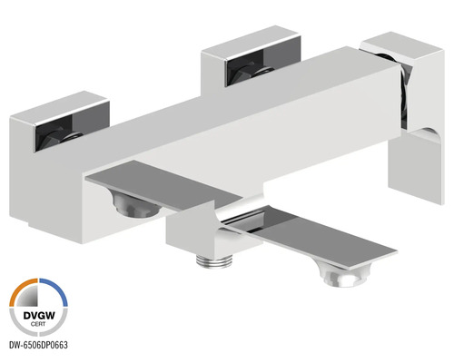 Vaňová batéria páková Jungborn Venti chrómová Nástenná vaňová batéria s certifikáciou DVGW