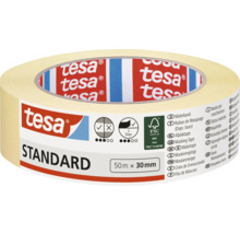 Tesa Standard maskovacia lepiaca páska 50 metrov krát 30 milimetrov