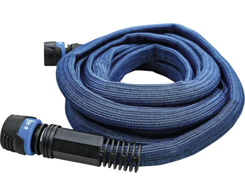 Stočená flexibilná záhradná hadica s textilným plášťom