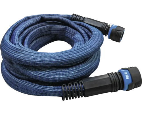 Záhradná hadica z textilného materiálu s prípojkami