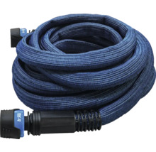 Stočená flexibilná textilná hadica so spojovacím systémom