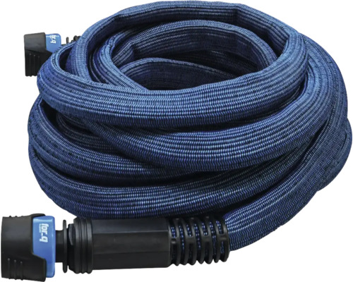 Stočená flexibilná textilná hadica so spojovacím systémom