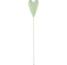 Dekoratívny záhradný zapichovač v tvare srdca