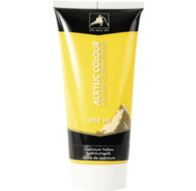 Tuba žltej akrylovej farby, 200 ml