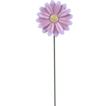 Dekoratívna záhradná kvetina z kovu na tyči