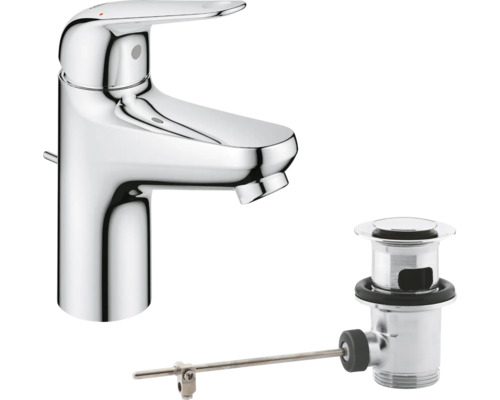 Umývadlová batéria s odtokovou súpravou