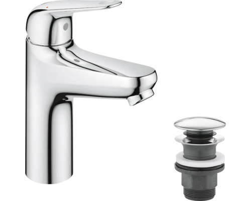 Umývadlová batéria s odtokovou súpravou