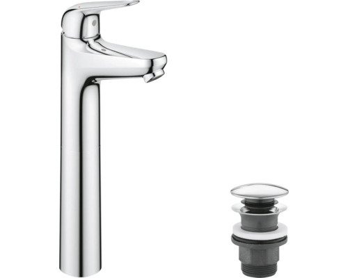 Umývadlová batéria s odtokovou súpravou