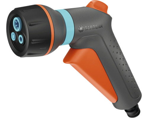 Sprcha multifunkčná Gardena Classic Compact 1″ Záhradná striekacia pištoľ s rôznymi typmi prúdu pre zavlažovanie záhrady.