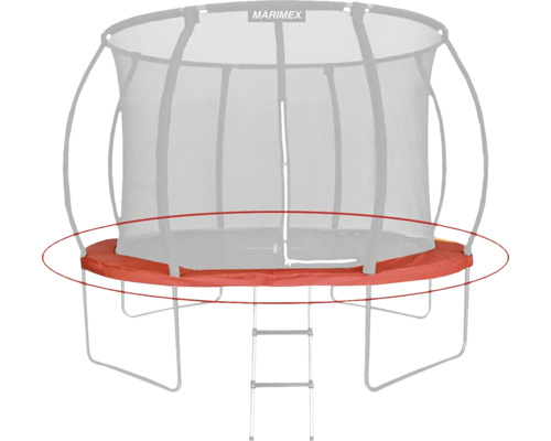 Ochranný okraj trampolíny pre záhradnú trampolínu