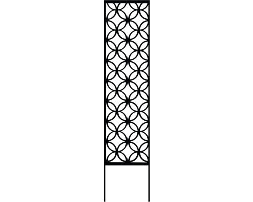 Dekoratívny plotový panel s kruhovým vzorom