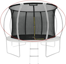 Trampolína so sieťou a rebríkom