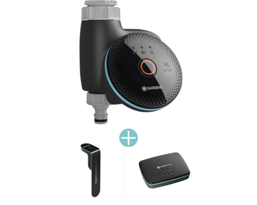Sada Gardena Smart Water Control so senzorom a bránou pre automatické zavlažovanie záhrady